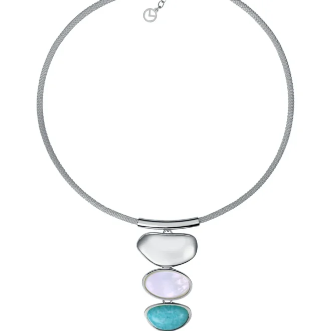 Collar Viceroy Acero Plata Nácar 14349C01000