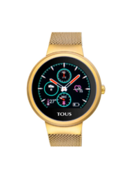 Reloj activity Rond Touch de acero IP dorado