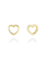 Pendientes en Oro 18Kt. y diamantes