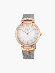 Reloj S-Mesh de acero