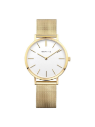 Reloj mujer minimalista malla dorado