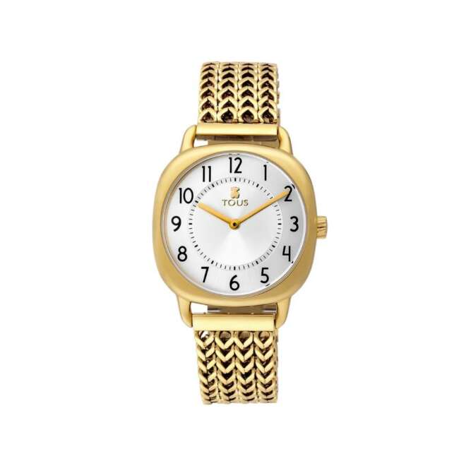 Reloj Osier 1920 de acero IP dorado