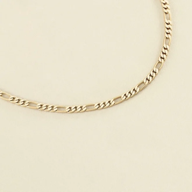Agatha Paris - Collar Midi Fígaro - Dorado