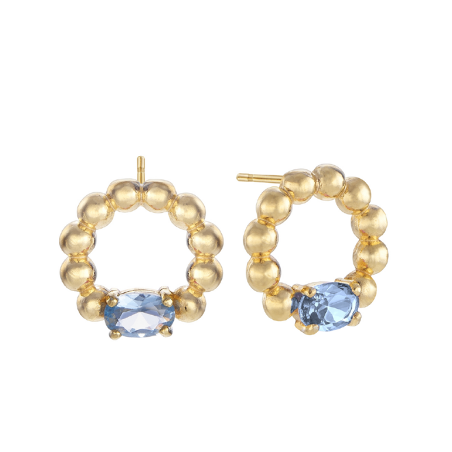 Durán Exquse - Pendientes De Plata De La Colección Bubbles