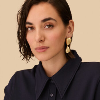 Agatha Paris – Pendientes largos DANAE – Dorado