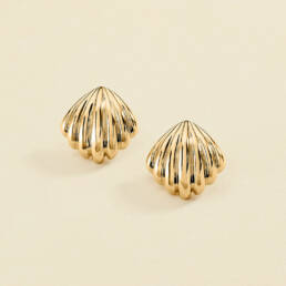 Agatha Paris – Pendientes largos N-13 – Dorado