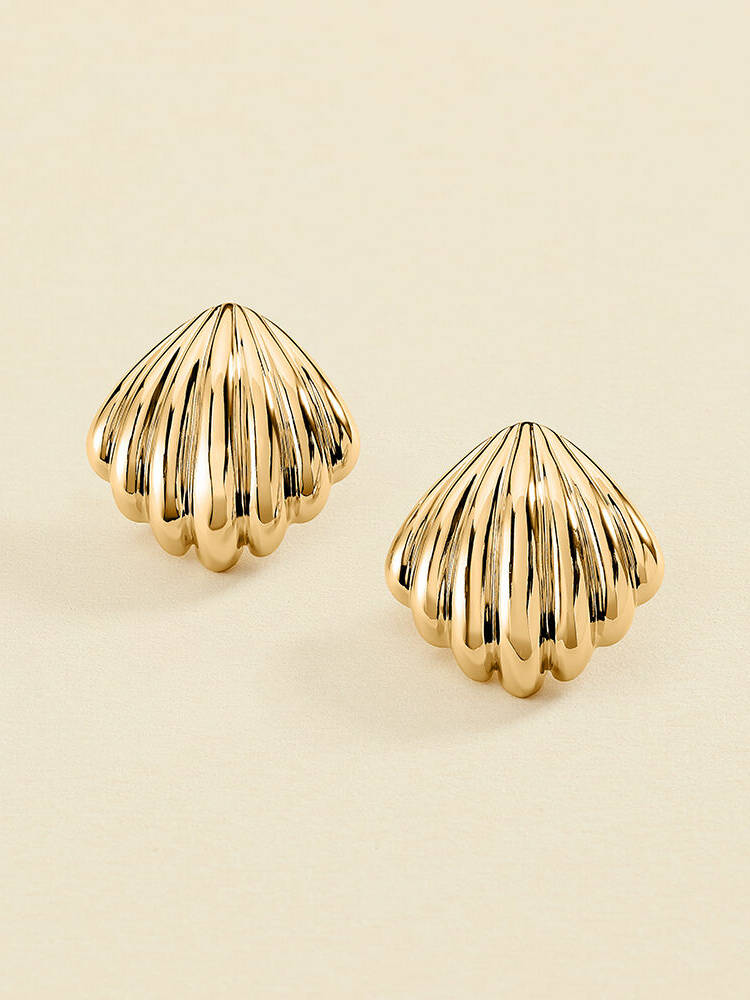 Agatha Paris – Pendientes largos N-13 – Dorado