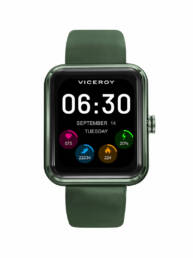 Viceroy - Reloj Smart de aluminio verde con correa verde