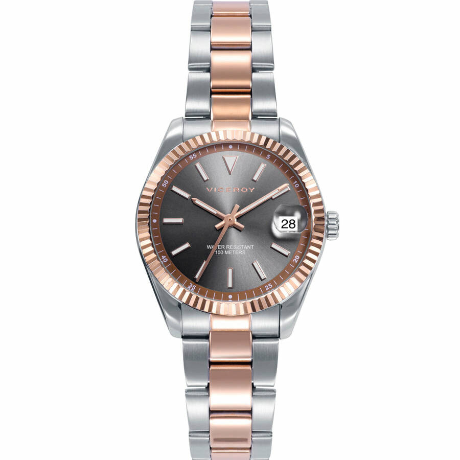 Viceroy - Reloj de mujer Chic con caja y brazalete de acero bicolor