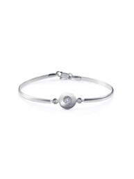 VICEROY Pulsera de Mujer de Acero Semi Rígida Colección Laura Escanes con Diamante Creado