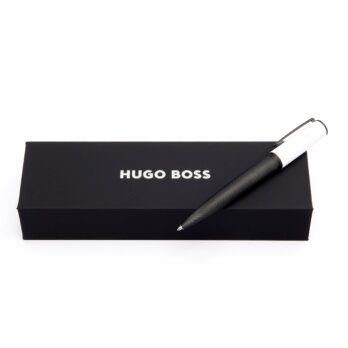 HUGO BOSS - Bolígrafo Arche Iconic White