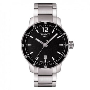 Reloj Tissot Quickster Quartz Deportivo con Esfera Negra y Movimiento de Cuarzo