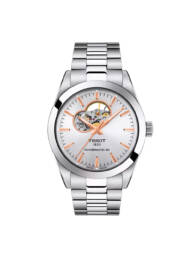 Reloj Tissot Gentleman Powermatic 80 Open Heartj Suizo de 40 mm con Reserva de Marcha