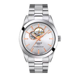 Reloj Tissot Gentleman Powermatic 80 Open Heartj Suizo de 40 mm con Reserva de Marcha