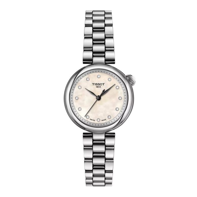 Reloj Tissot Desir, Caja de Acero 28 mm y Esfera de Nácar
