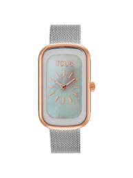 Reloj TOUS T-Band Club con Esfera de Nácar y Brazalete Bicolor