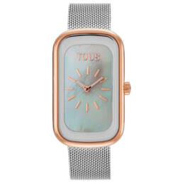 Reloj TOUS T-Band Club con Esfera de Nácar y Brazalete Bicolor