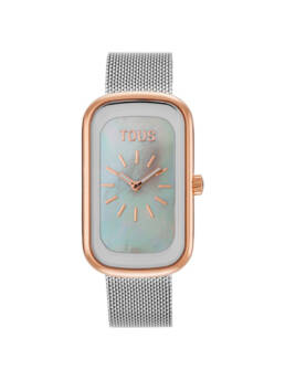 Reloj TOUS T-Band Club con Esfera de Nácar y Brazalete Bicolor