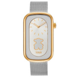 Reloj TOUS T-Band Club Bicolor con Silueta de Oso