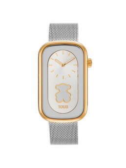 Reloj TOUS T-Band Club Bicolor con Silueta de Oso