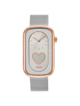 Reloj TOUS T-Band Club Bicolor con Silueta de Corazón