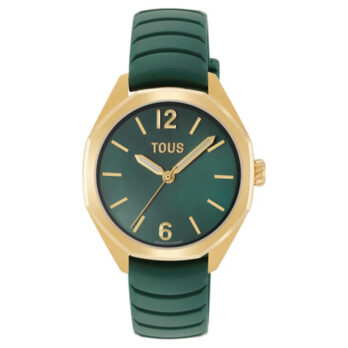 Reloj Tous Now Lady Bicolor Suizo Nácar Verde 3000141200