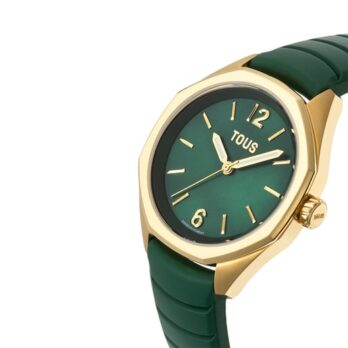 Reloj Tous Now Lady Bicolor Suizo Nácar Verde 3000141200