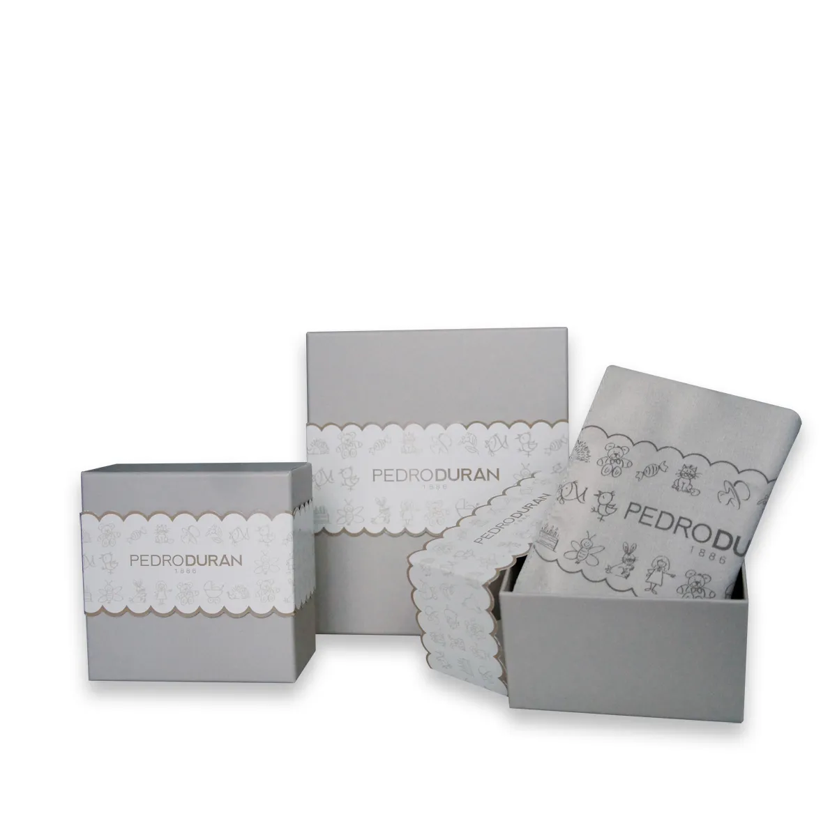 Concha de bautismo Nazareth Pedro Durán plateada 02068001