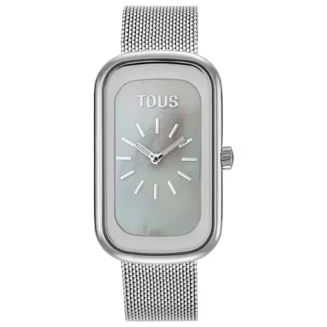 Reloj analógico con esfera de nácar TOUS T-Band Club acero 3000140600