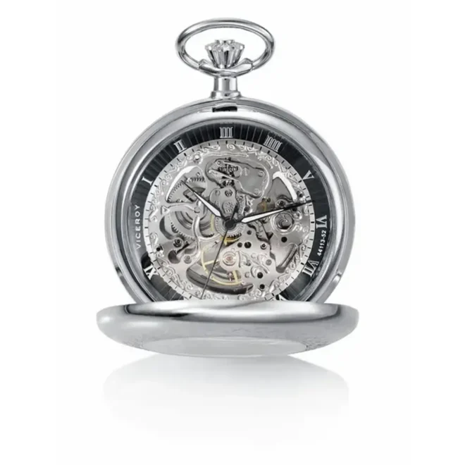 Reloj de bolsillo Viceroy para hombre con maquinaria visible 44113-52