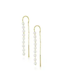 Pendientes LeCarré Purity oro 18K con perlas cultivadas GD154OA00