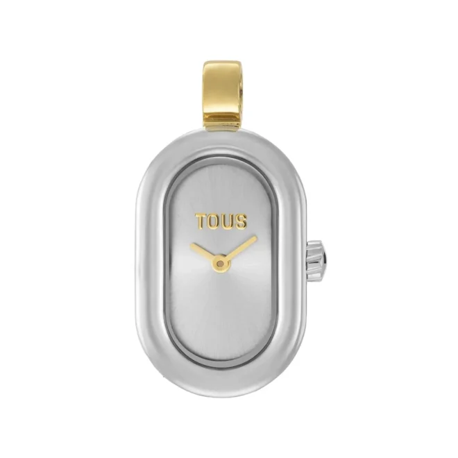Reloj colgante TOUS Hold Oval acero/acero dorado 3000145700